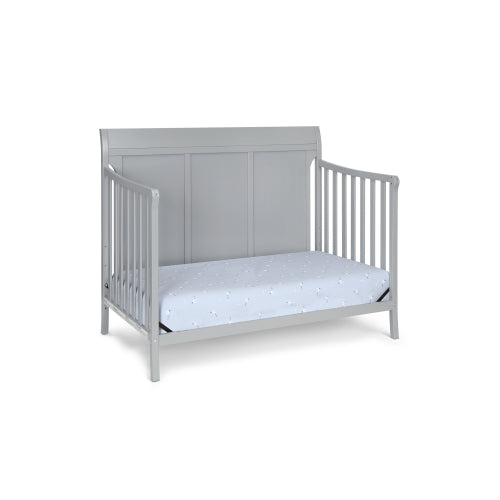 4-in-1 Convertible Crib Gray
