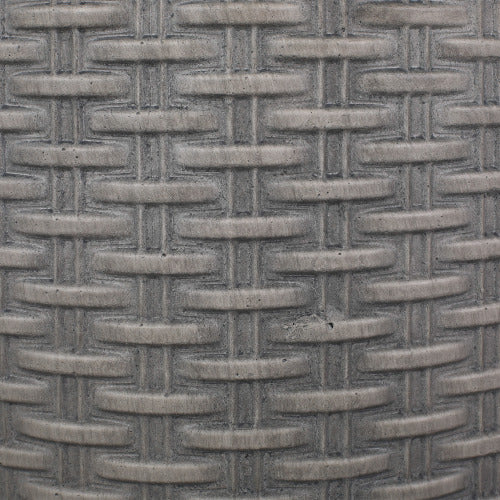 Outdoor Lightweight End Table Round Concrete Outdoor Side Table