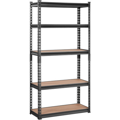 Storage Shelving Unit, 5-Tier Adjustable, 2000 lbs Capacity