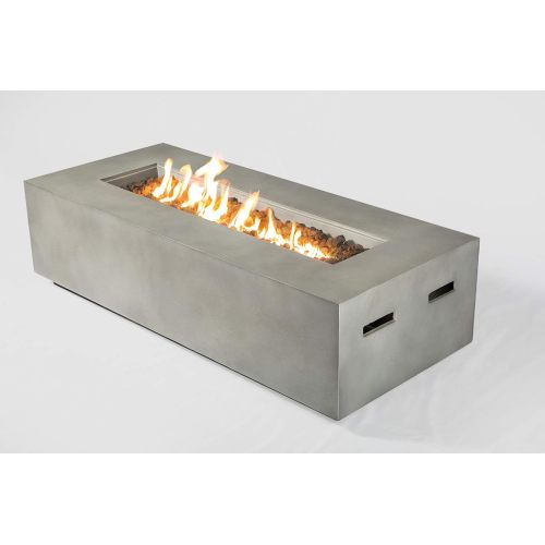 Concrete Propane/Natural Gas Fire Pit Table