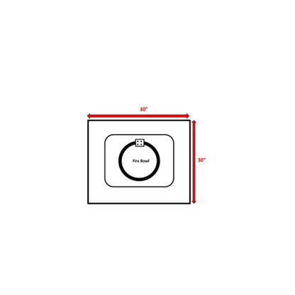 Outdoor Fire Pit for Outdoor Home Garden Backyard Fireplace