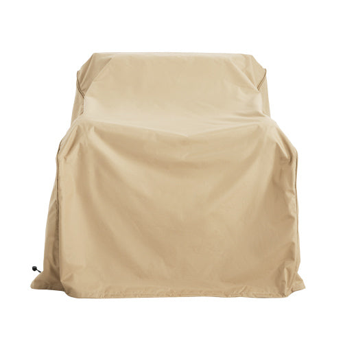 SHIELD PATIO OUTDOOR CLUB CHAIR COVER, BEIGE, SET OF 2
