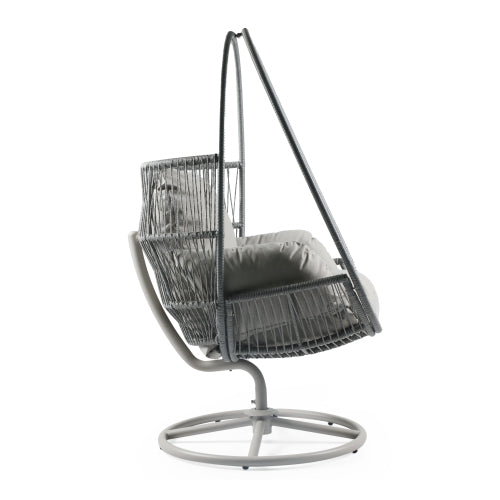 Reno Outdoor Wicker Swivel Lounge Chair