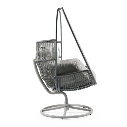 Reno Outdoor Wicker Swivel Lounge Chair