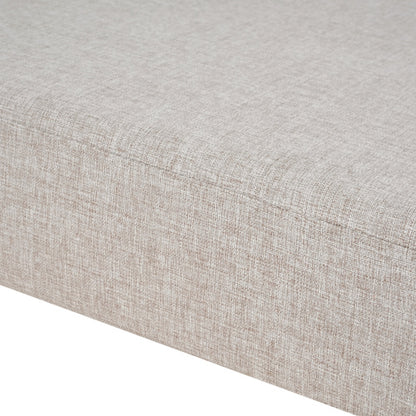 Noah Outdoor Club Chair Cushion Set, Seat Cushion and Back Cushion, Beige