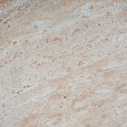 Outdoor/Indoor Lightweight Concrete Side Table,Travertine Finish