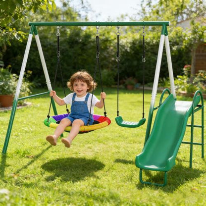 Metal Swing Set
