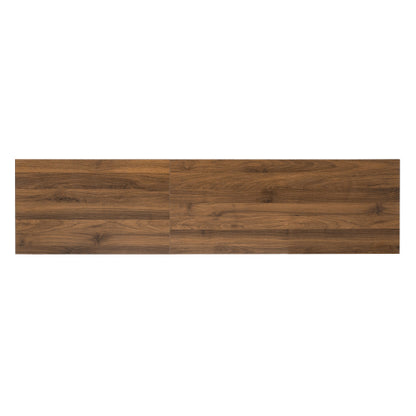 70.8 inch Walnut Fluted Flip Door TV Stand Low Profile Media Console For 65¨C80 Inch TV