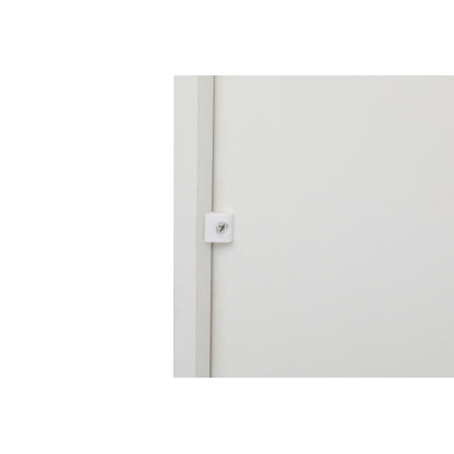 White 5-Drawer Dresser with handles – Modern Storage Cabinet