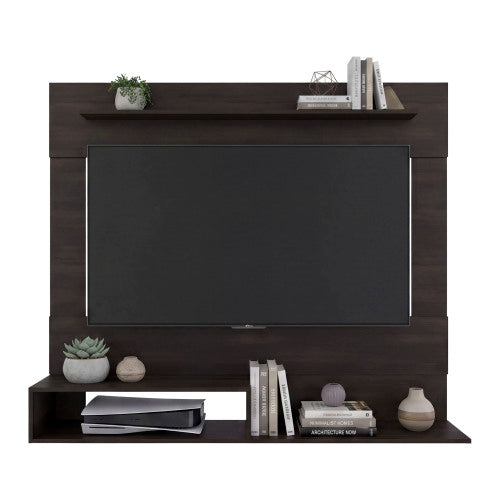 Being Floating Entertainment 55" Center with TV Space, One Superior Shelf, Two Storage Shelves, Wall-Mounted Media Console for Small Spaces and Home Organization