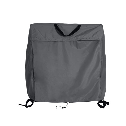 Shield Outdoor Slope Chaise Lounge Cover, Dark Gray