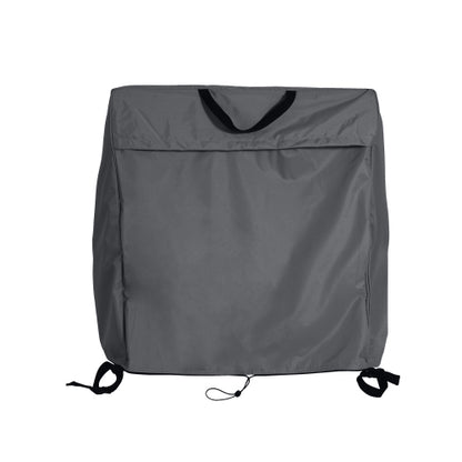 Shield Outdoor Slope Chaise Lounge Cover, Dark Gray