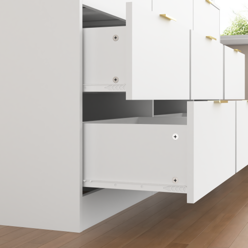 White 9 Drawer Dresser, 63" Large Deep Chest of Drawers, Wooden Dresser Storage Cabinet with 9 Drawers for Bedroom, Long Dressers for Living Room, Hallway