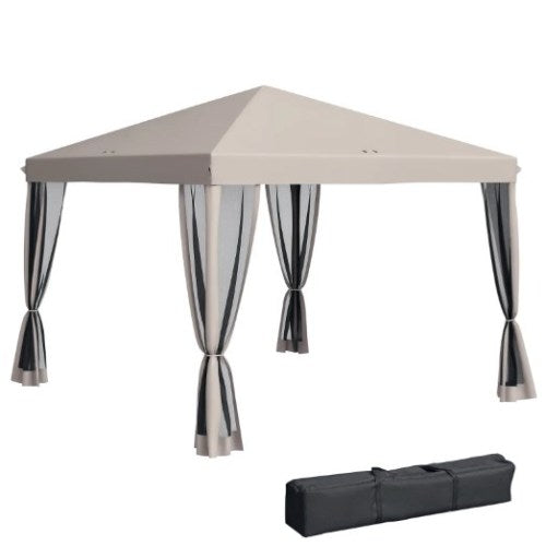 Screen House Room,Pop Up Canopy Tent with Netting,Instant Gazebo,with Carry Bag,Height Adjustable