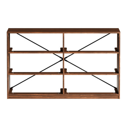 6-Drawer Dresser with Large Fabric Drawers, Walnut