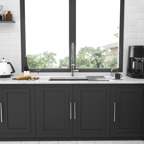 Undermount Kitchen Sink - 32"x19" Stainless Steel 16 Gauge Deep Single Bowl Sinks