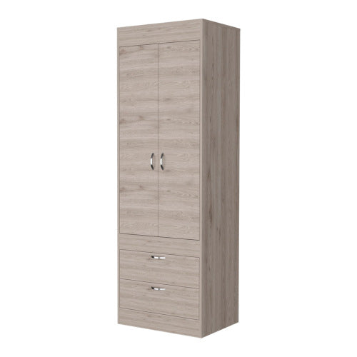 Armoire, One Large Cabinet, Two Drawers