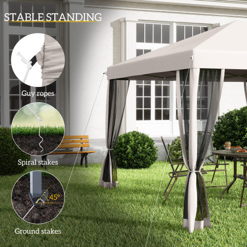 Screen House Room,Pop Up Canopy Tent with Netting,Instant Gazebo,with Carry Bag,Height Adjustable