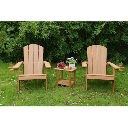 2-Piece All-Season Outdoor Lounge Chairs Perfect For Patio Chats & Garden Leisure Gatherings