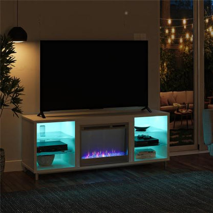 Lumina Fireplace TV Stand for TVs up to 70"