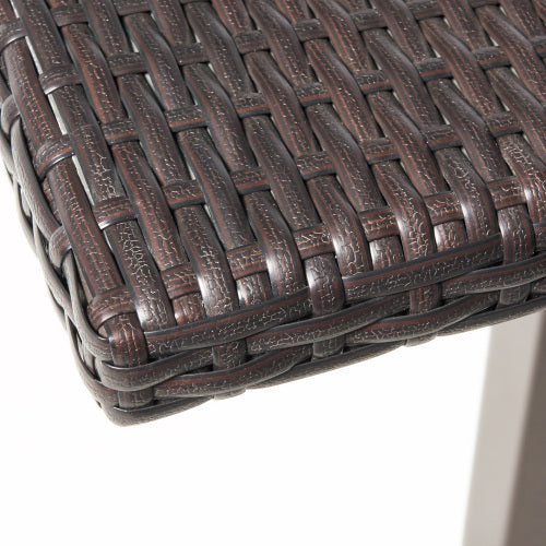 Rattan 26inch   SQUARE BAR TABLE