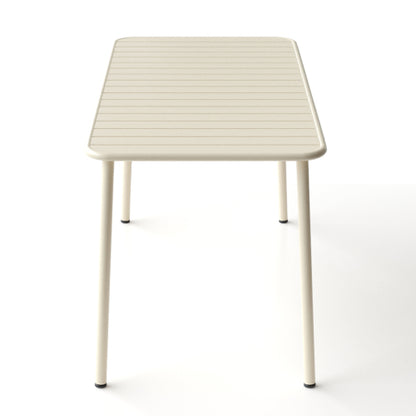 Sella long table outdoor dining table villa courtyard balcony table outdoor leisure table simple garden waterproof table