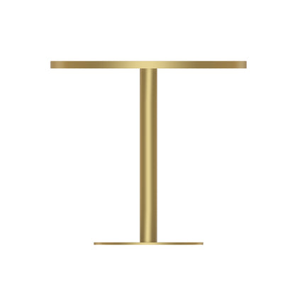 Round Modern Dinning Table 31.5 inches Bistro Table Tulip Table with Faux Marble top,Easy Assemble,Sturdy Metal Frame Diameter