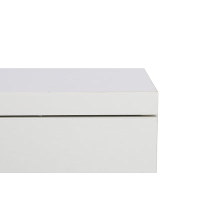 White 5-Drawer Dresser with handles – Modern Storage Cabinet