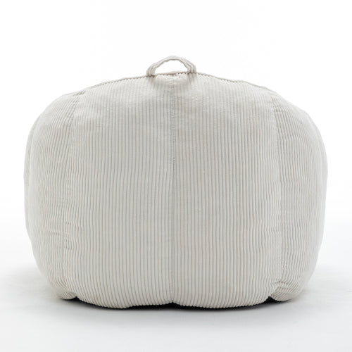 Corduroy Giant Adult BeanBag Sofa Chair with Armrests,Filler Included