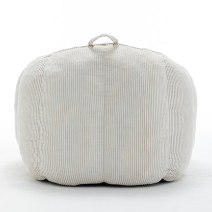 Corduroy Giant Adult BeanBag Sofa Chair with Armrests,Filler Included