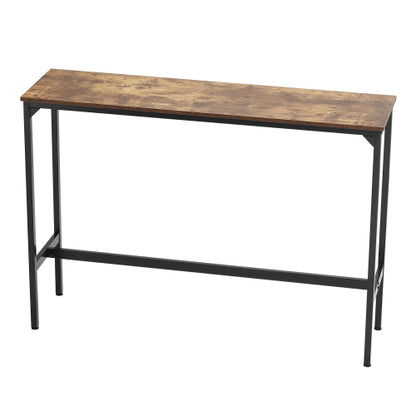 Bar Table Height Pub Table Cocktail Coffee Counter Kitchen Dining 55x15x39 in