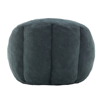 Faux-Fur Tufted Memory-Foam Bean Bag Chair for Adults & Kids
