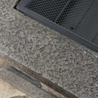 28" SQUARE MGO FIRE PIT