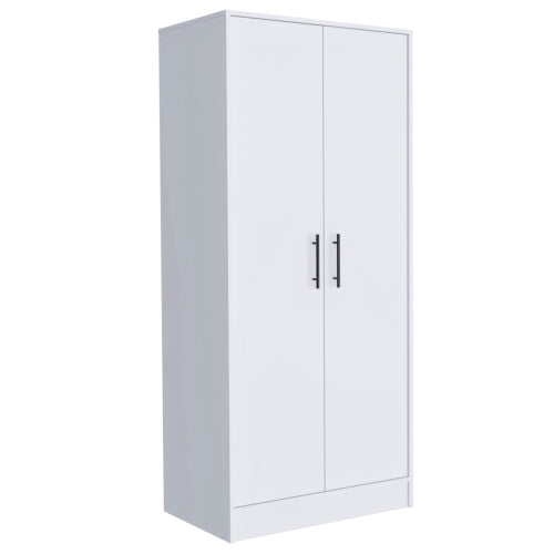 Double Door Armoire, One Cabinet, Hidden Drawer