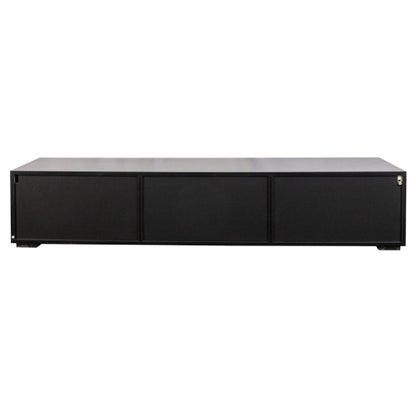 Wall Mount Floating Melamine TV Console Drop Down Hidden Cabinet Media Storage Shelf