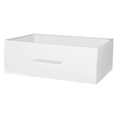 6-Drawer Dresser with Large Fabric Drawers, White