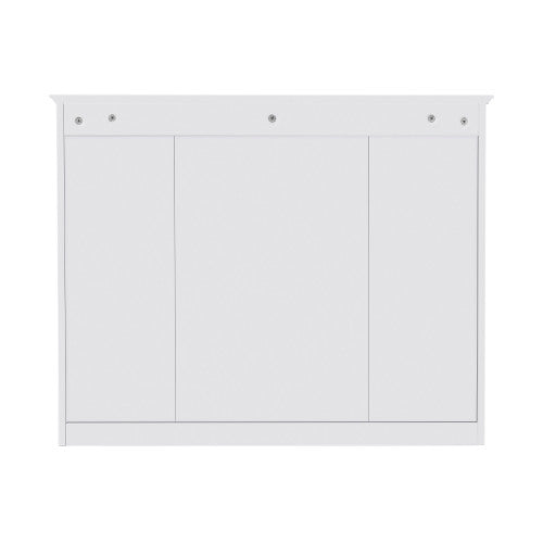 36'' Bathroom Vanity with Medicine Cabinet, Modern Bathroom Storage Cabinet with 2 Soft Closing Doors and 4 Drawers, Single Sink Bathroom Vanity