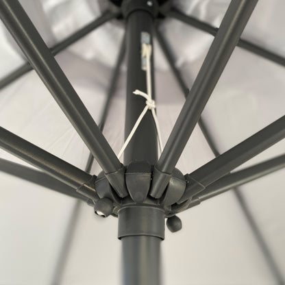 Outdoor Patio Aluminum Umbrella, Outdoor Table Umbrella,Market Umbrella with 8 Sturdy Ribs