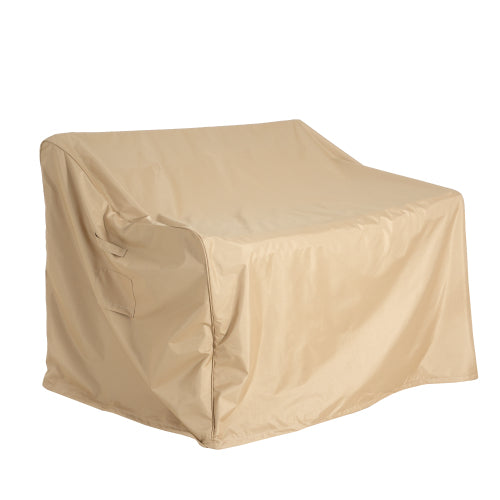 Shield Outdoor Loveseat Sofa Cover, Beige