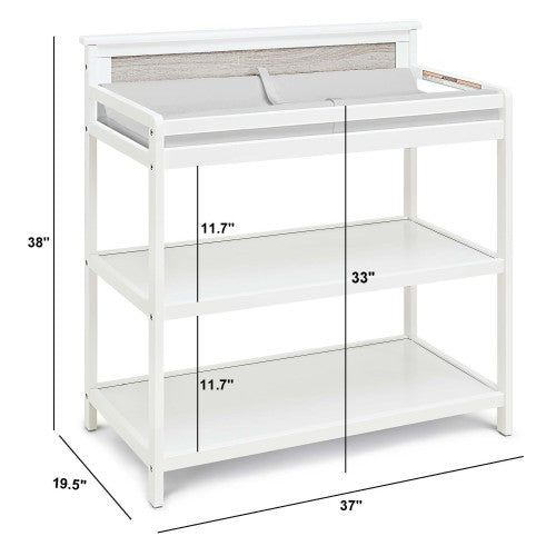 baby Changing Table Gray/Rockport Gray