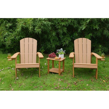 2-Piece All-Season Outdoor Lounge Chairs Perfect For Patio Chats & Garden Leisure Gatherings