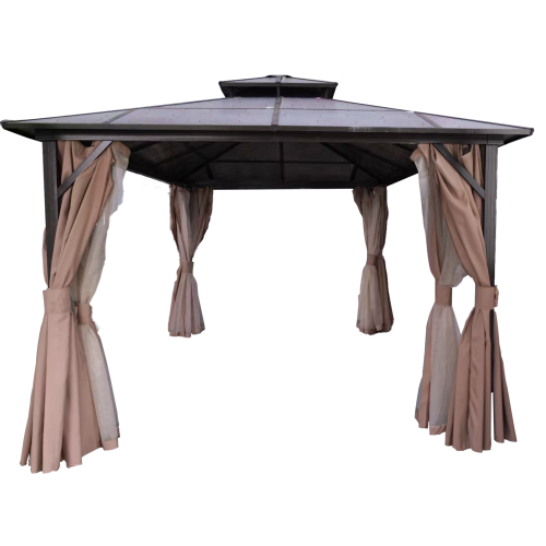 ALL-aluminum double-top sun canopy