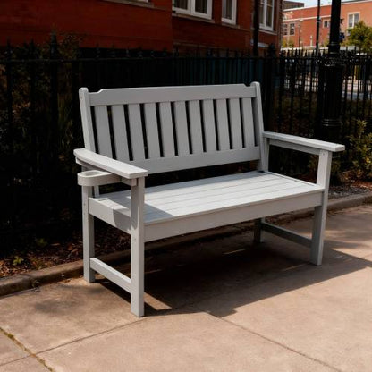 Minimalist Light Gray bench Environmentally friendly and recyclable, suitable for both indoor and outdoor use. Just wipe it clean when it gets dirty