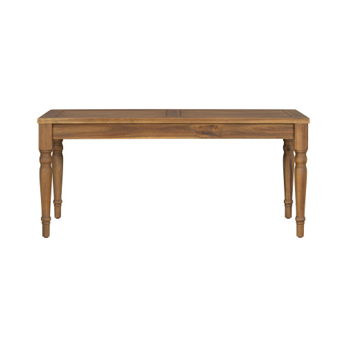 Acacia Classic Outdoor Coffee Table,Natural Finish