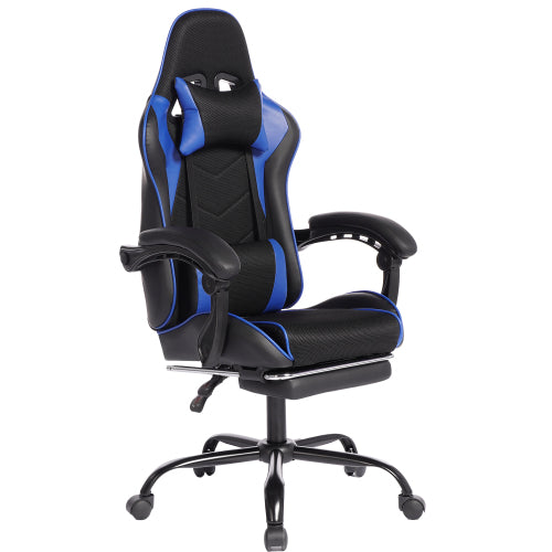 E-sports Gaming Chair Sports Car Driving Seat PU Material Moulded Sponge Comfortable and Safe With Massage