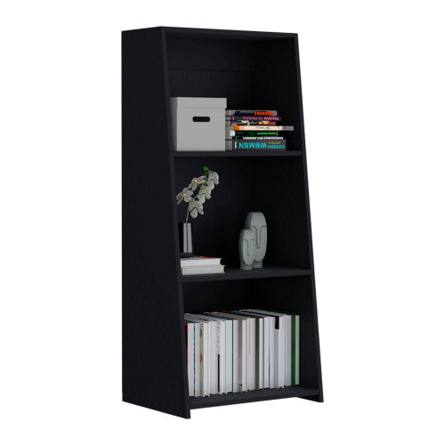 47 Inch High 3-Shelf Eco-Friendly Vertical Storage Bookcase