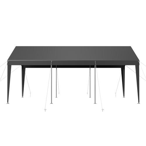 Carport Car Canopy 10 x 20 FT Heavy Duty Portable Car Garage Shelter Tent Grey