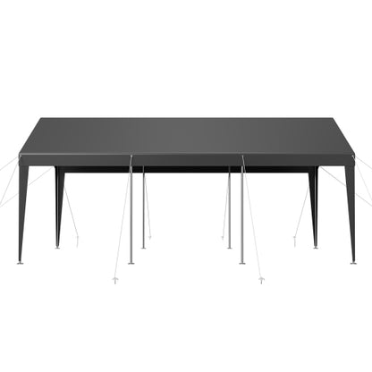 Carport Car Canopy 10 x 20 FT Heavy Duty Portable Car Garage Shelter Tent Grey