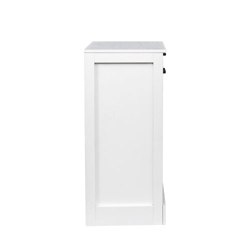 WHITE  color modular 24  wine bar cabinet Buffet Cabinet