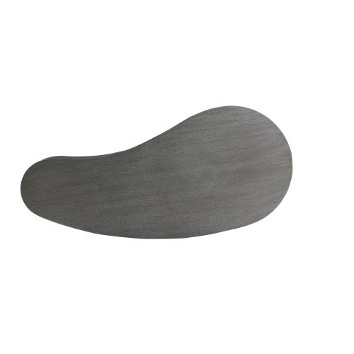 360° Rotatable Coffee Table, Oak Veneer, Grey Brown/Walnut/Black